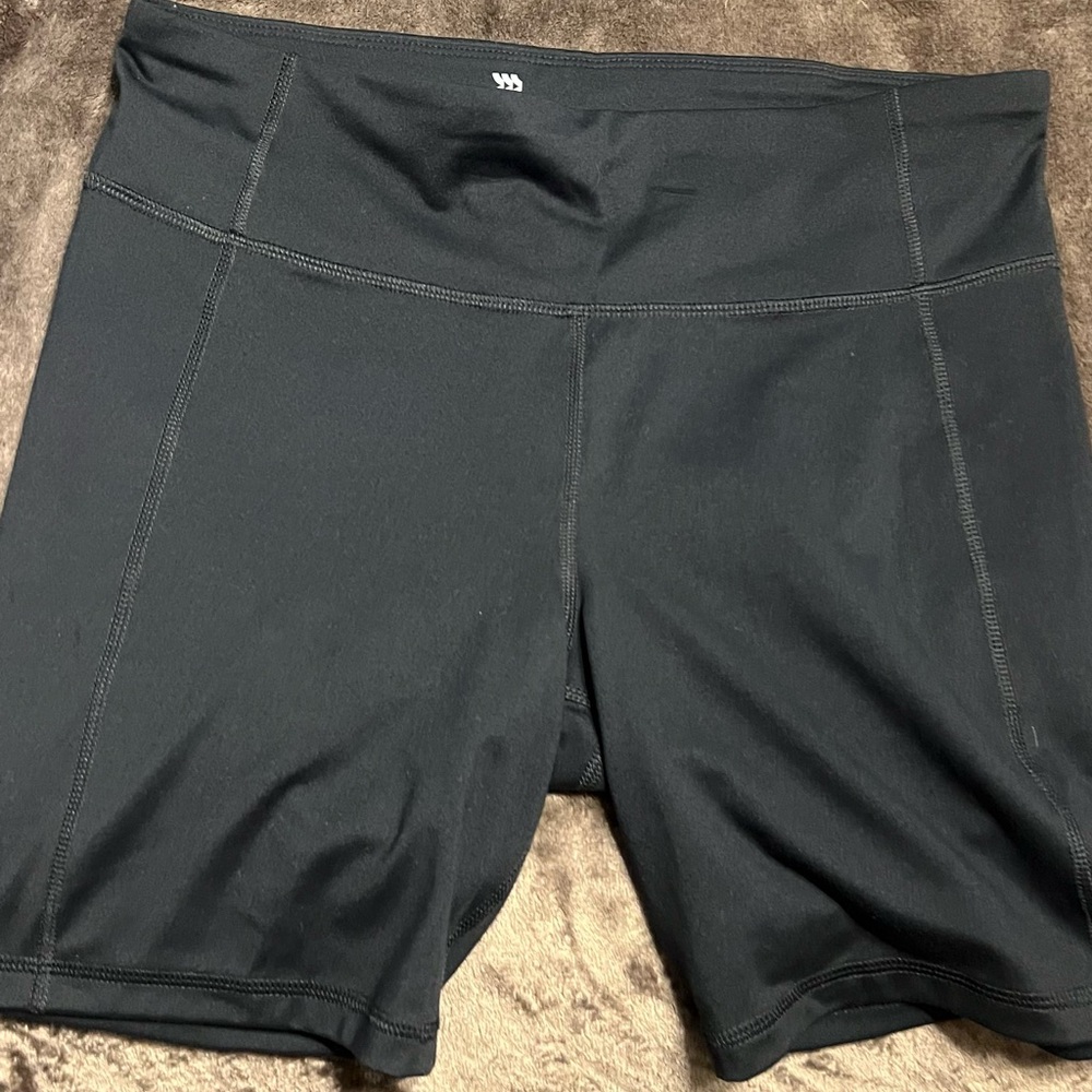 All in Motion Women's Black Bike Shorts